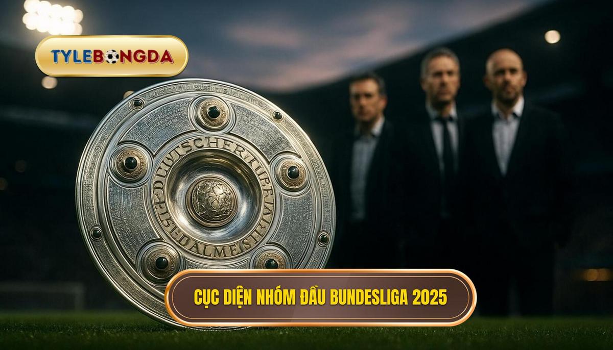 Diễn biến cục diện nhóm đầu bảng xếp hạng Bundesliga 2025