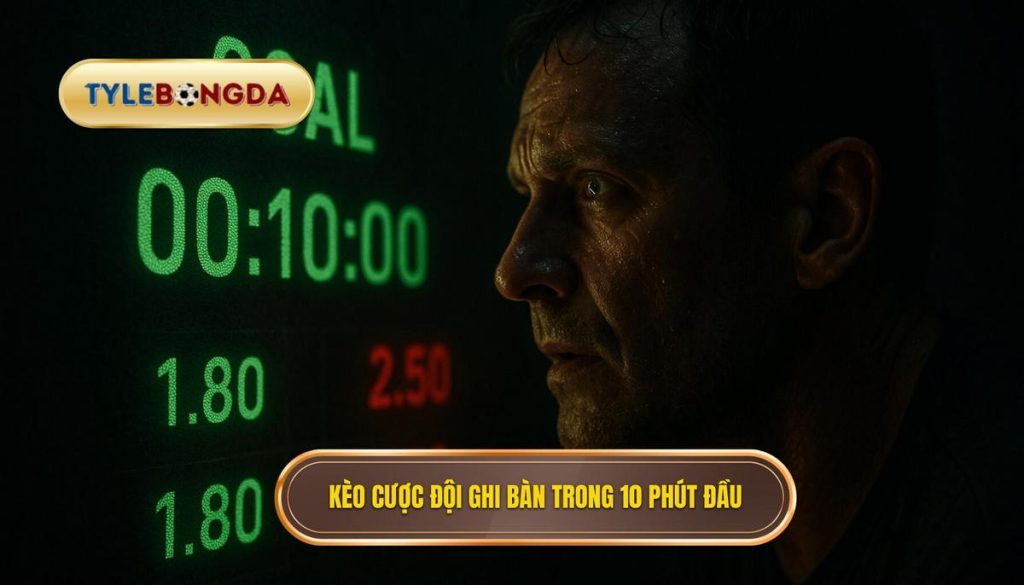 thumb - Kèo cược đội ghi bàn trong 10 phút đầu