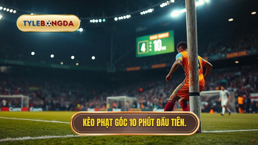 Hiểu rõ về kèo cược đội nhận quả phạt góc trong 10 phút đầu