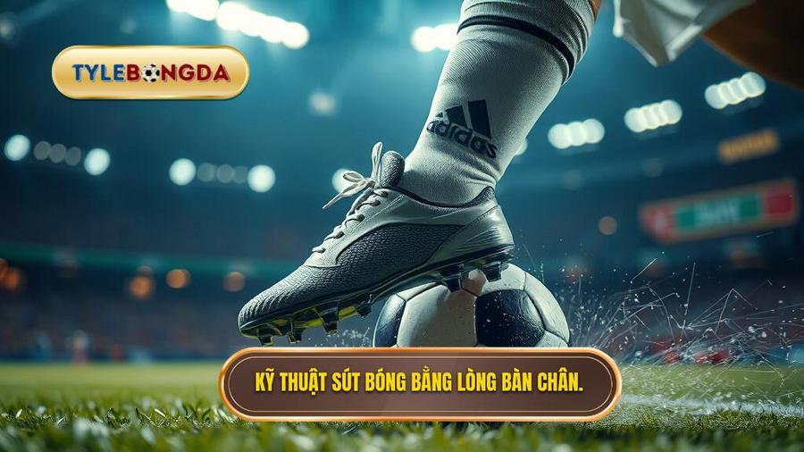 Tầm quan trọng của kỹ thuật sút bóng bằng lòng bàn chân phải