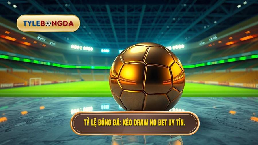 Tỷ lệ bóng đá Kèo Draw no bet uy tín.