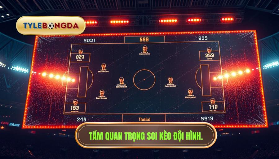 1. Tầm quan trọng soi kèo đội hình.